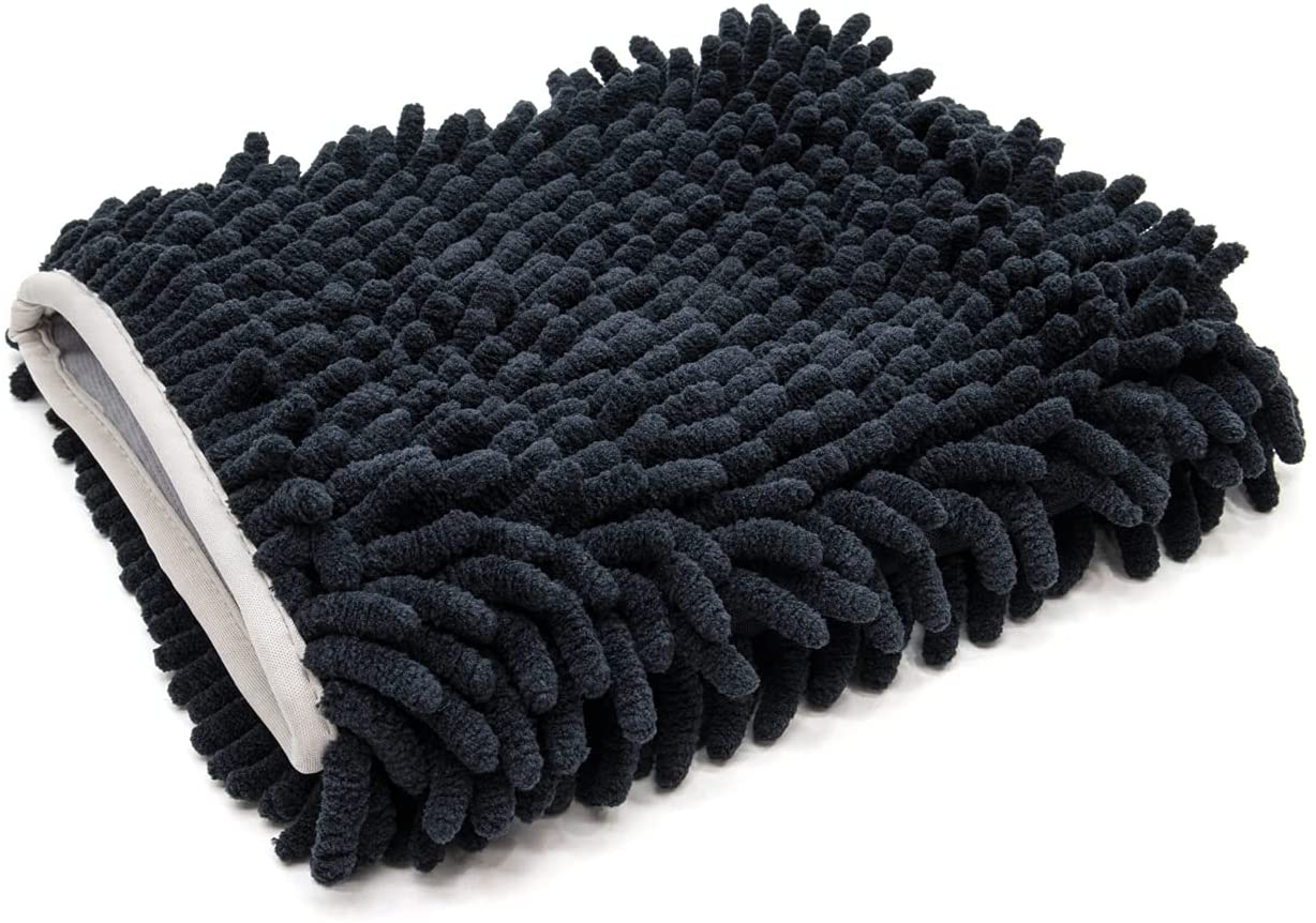 Microfiber Super Absorption Handske Chenille Bilvårdsverktyg Polering Clean Mitt