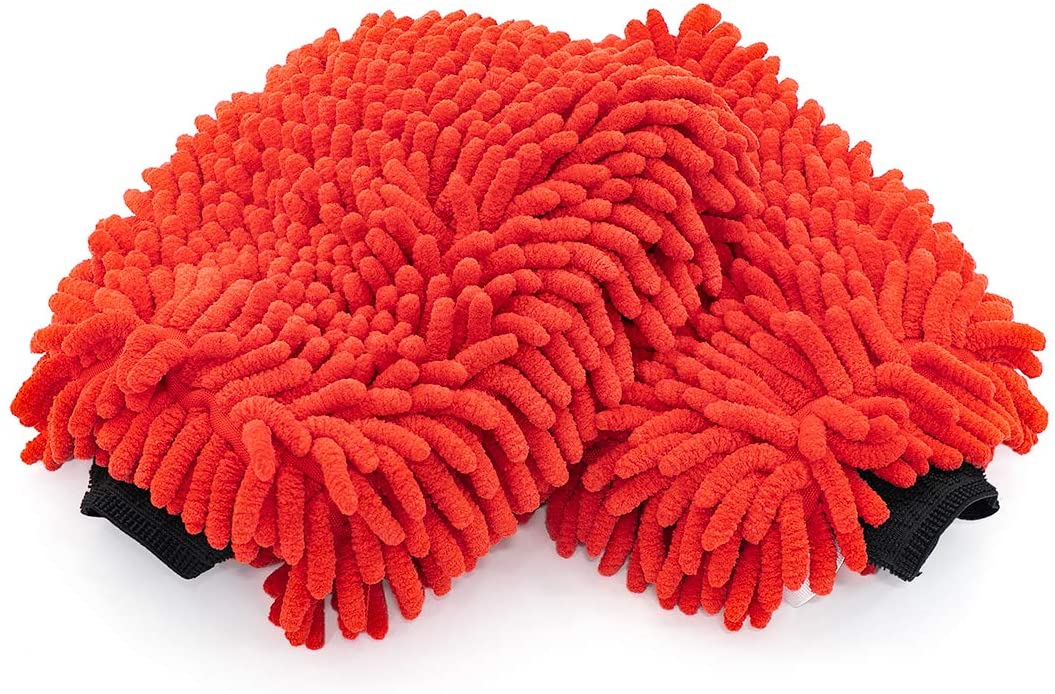 Premium Microfiber Mjuk Chenille Biltvätt Mitt